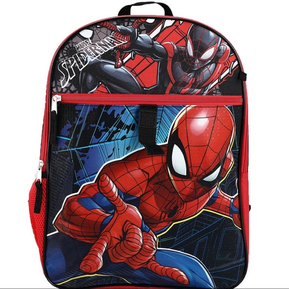 SPIDERMAN 6-piece Backpack set - Picture 3 of 4